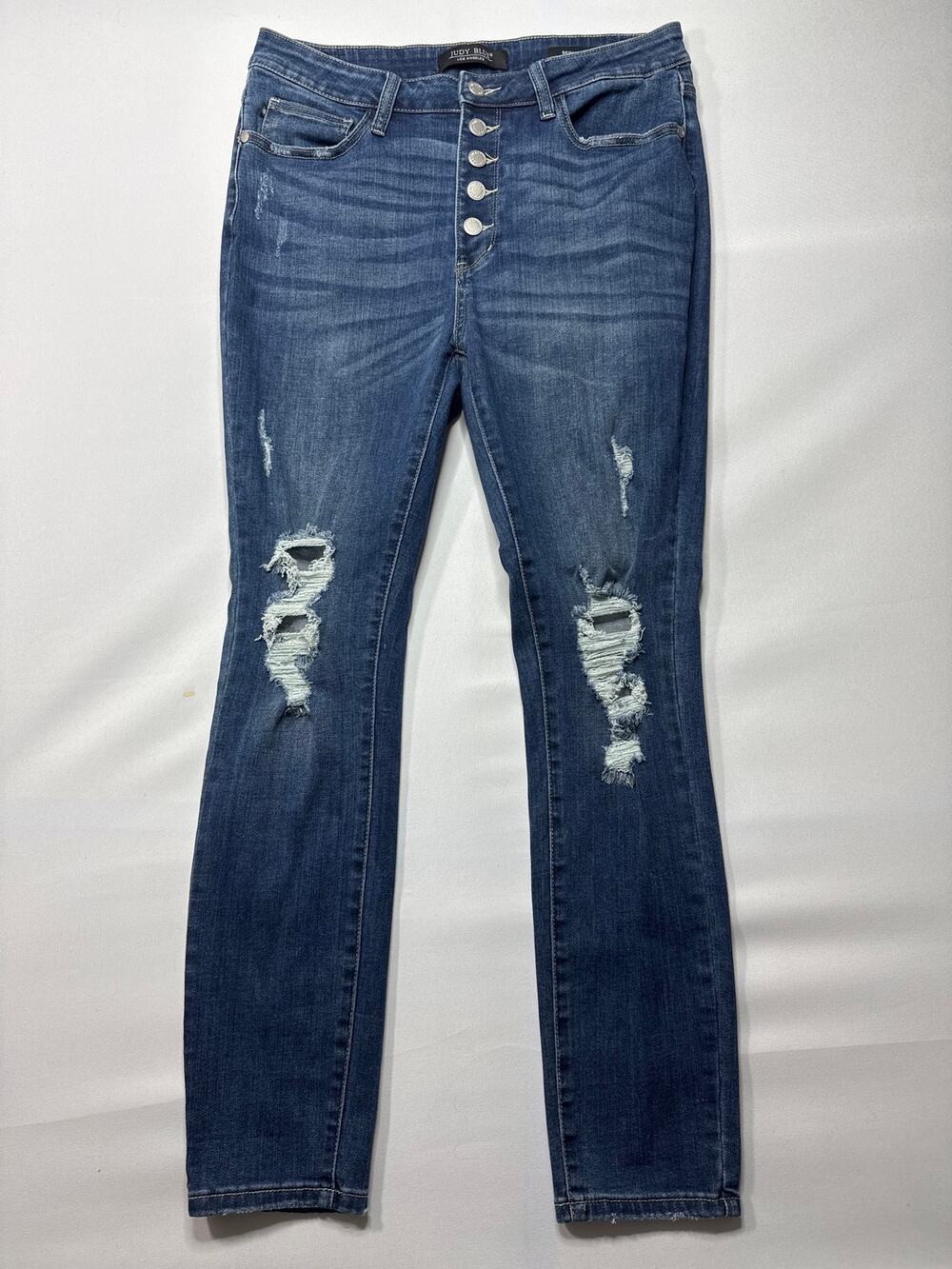 Judy Blue Women's Skinny Fit Stretch Blue Jeans - Size‎ 11/30 (31x28)